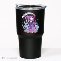 Pastel Goth Creepy Death Grim Reaper Kawaii Occult Menhera Tumbler thumb 0