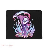 Pastel Goth Creepy Death Grim Reaper Kawaii Occult Menhera Mousepad thumb 0