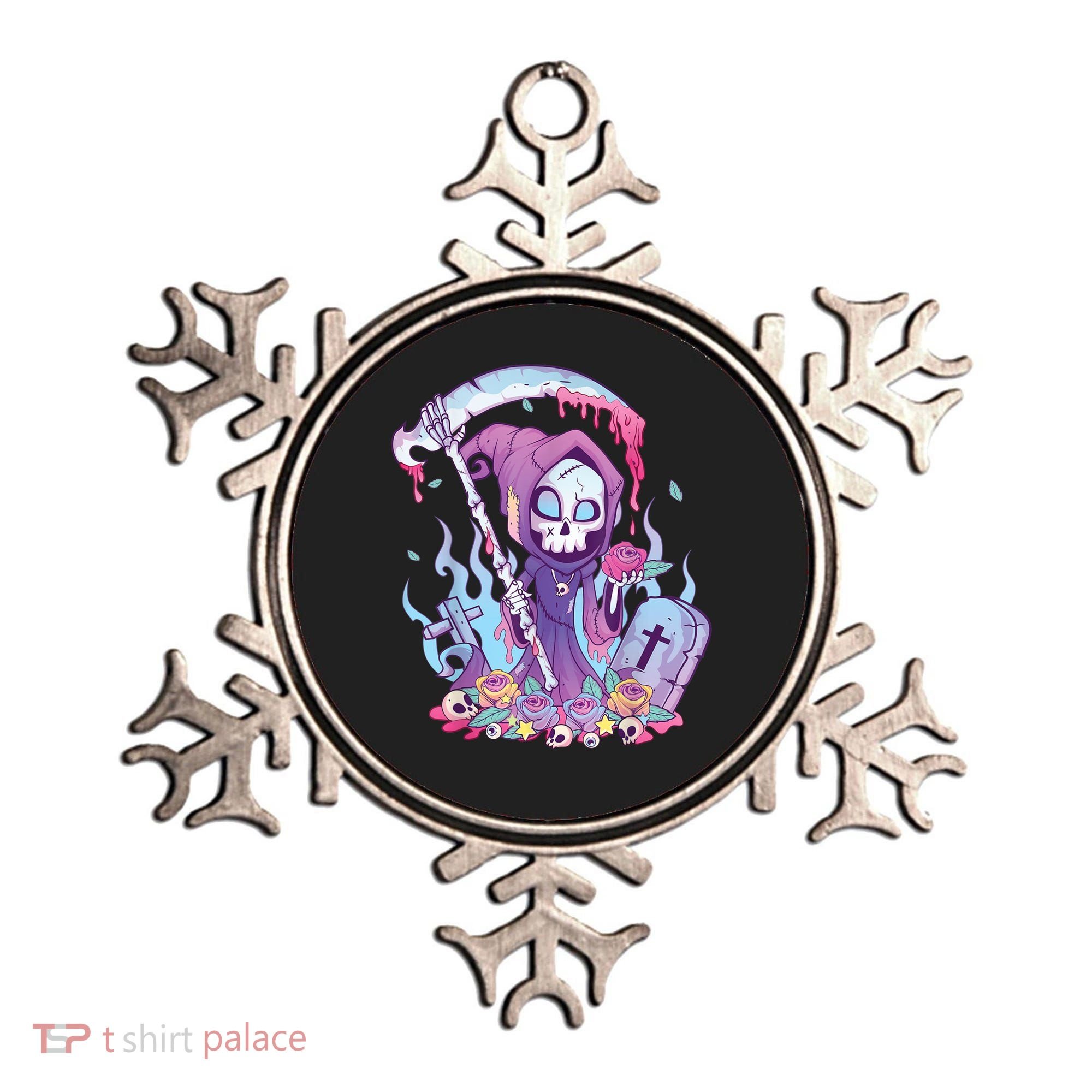 Pastel Goth Creepy Death Grim Reaper Kawaii Occult Menhera Ornament