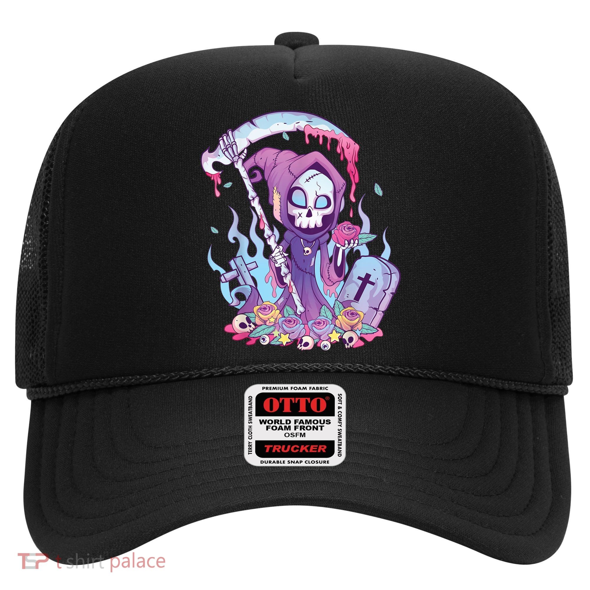 Pastel Goth Creepy Death Grim Reaper Kawaii Occult Menhera Hat