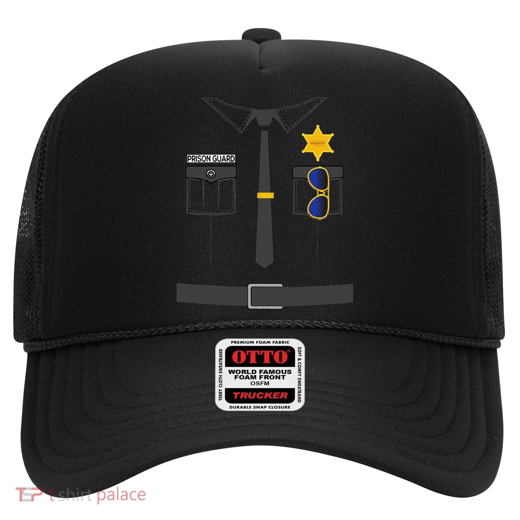 Prison Guard Correctional Officer Easy Halloween Costume Fun Hat