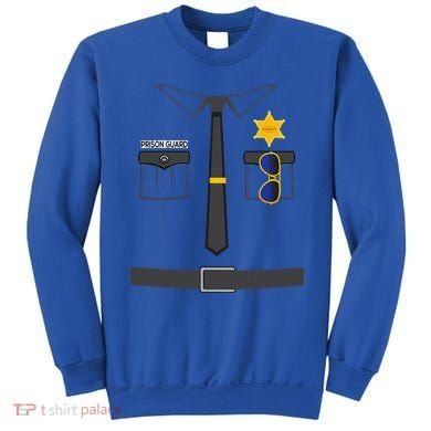 Prison Guard Correctional Officer Easy Halloween Costume Fun Sweatshirt