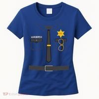Prison Guard Correctional Officer Easy Halloween Costume Fun Women's T-Shirt thumb 0