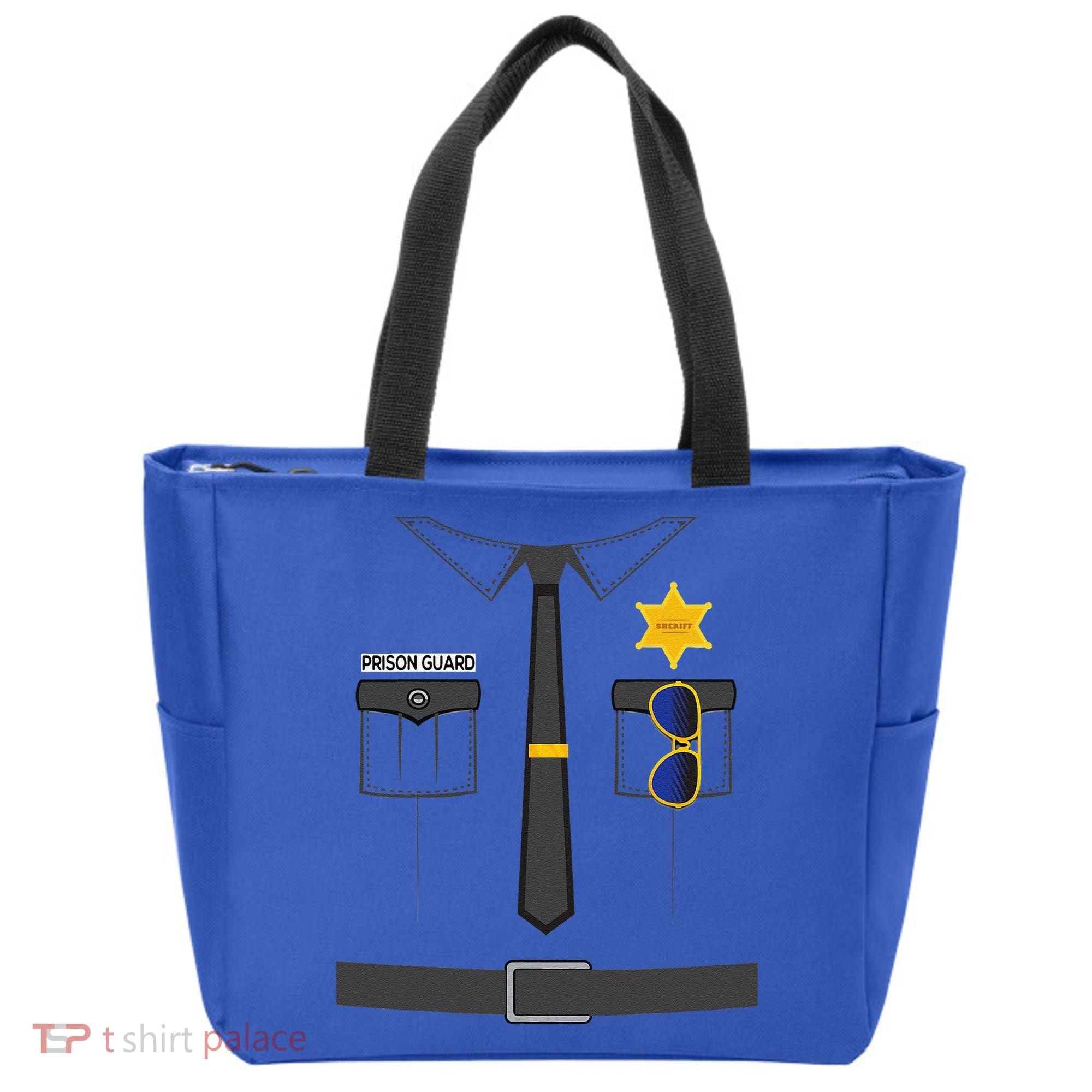Prison Guard Correctional Officer Easy Halloween Costume Fun Tote Bag