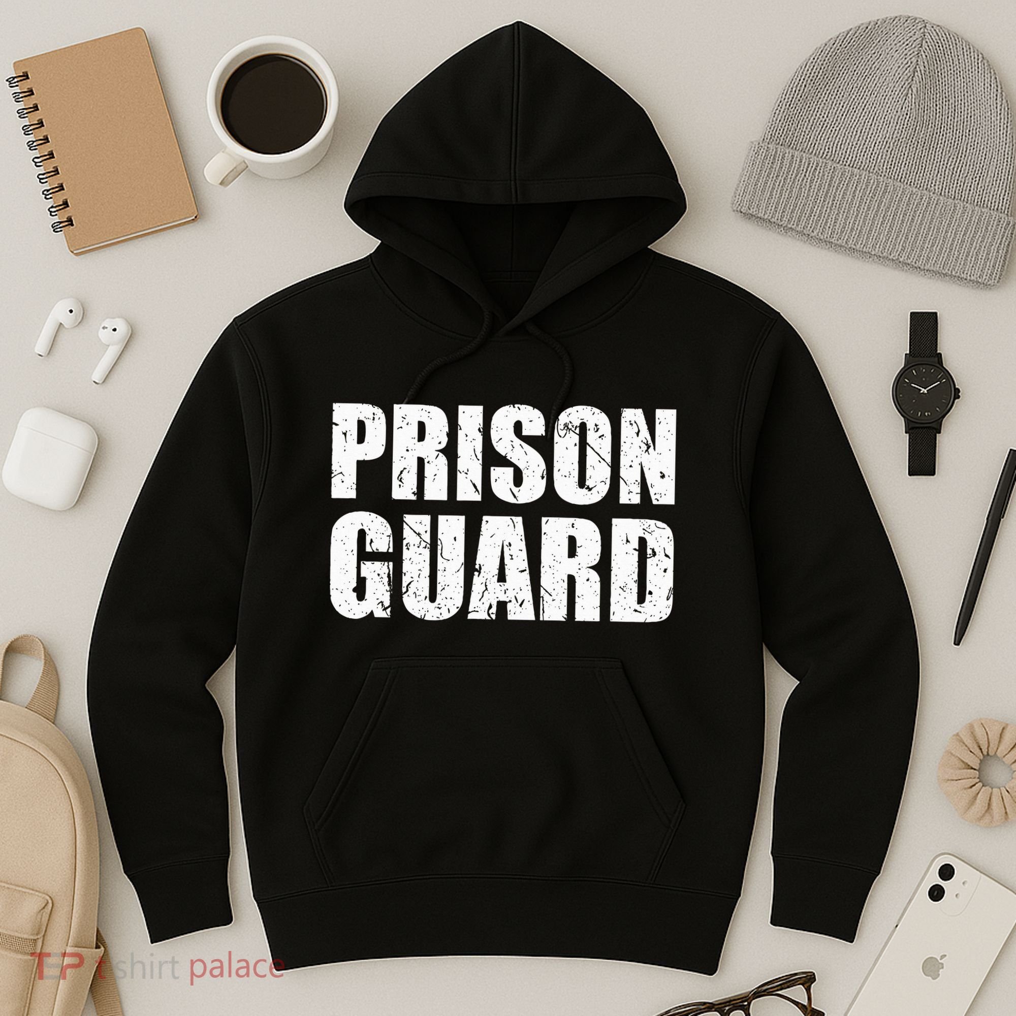 Prison Guard Costume Jail Corrections Hoodie