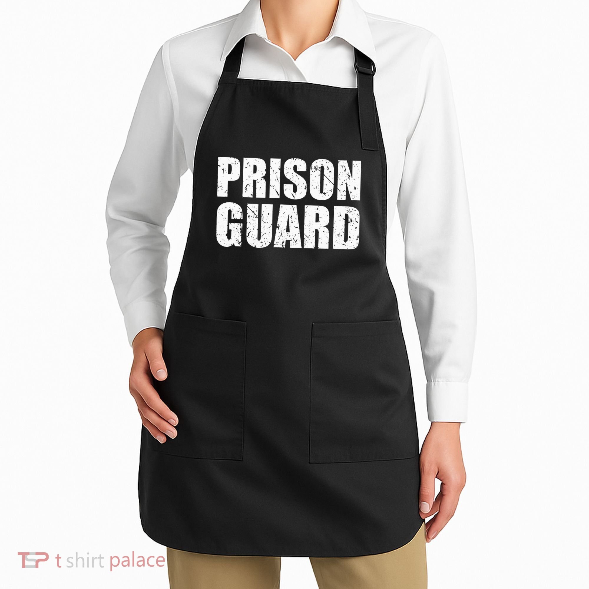Prison Guard Costume Jail Corrections Apron