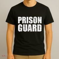 Prison Guard Costume Jail Corrections T-Shirt thumb 3