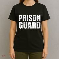 Prison Guard Costume Jail Corrections T-Shirt thumb 4