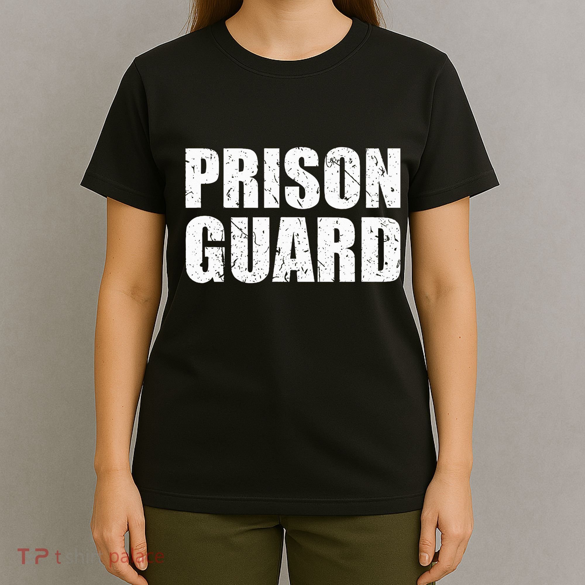 Prison Guard Costume Jail Corrections T-Shirt