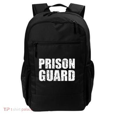 Prison Guard Costume Jail Corrections Backpack