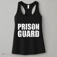 Prison Guard Costume Jail Corrections Women's Tank Top thumb 3