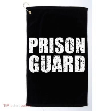 Prison Guard Costume Jail Corrections Golf Towel