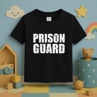 Prison Guard Costume Jail Corrections Toddler T-Shirt thumb 3