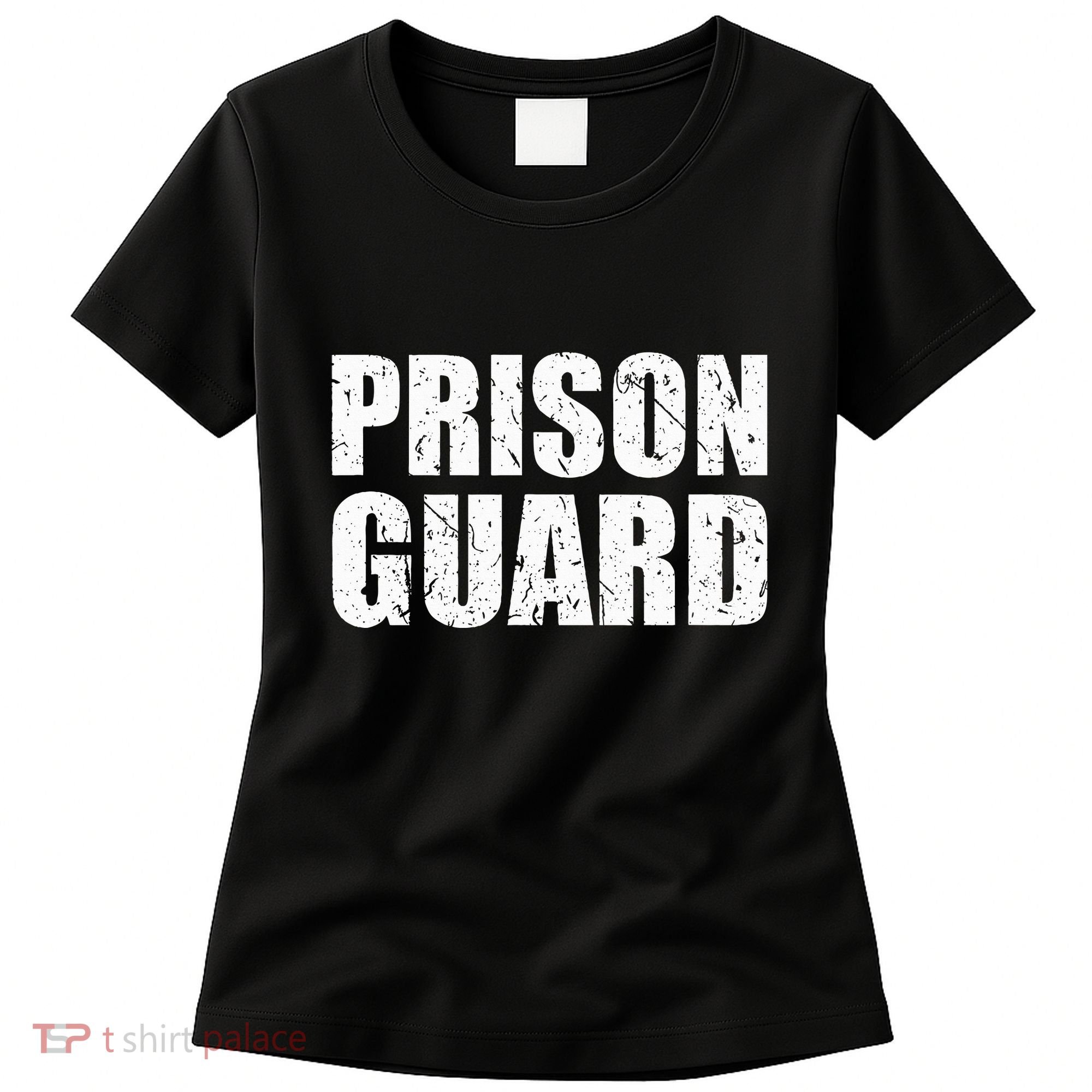 Prison Guard Costume Jail Corrections Women's T-Shirt