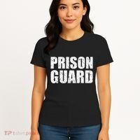 Prison Guard Costume Jail Corrections Women's T-Shirt thumb 4