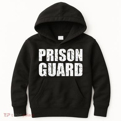 Prison Guard Costume Jail Corrections Kids Hoodie