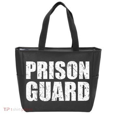Prison Guard Costume Jail Corrections Tote Bag