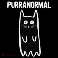 Purranormal Ghost Cat Paranormal Halloween Kitty Cat Women's Hoodie thumb 2