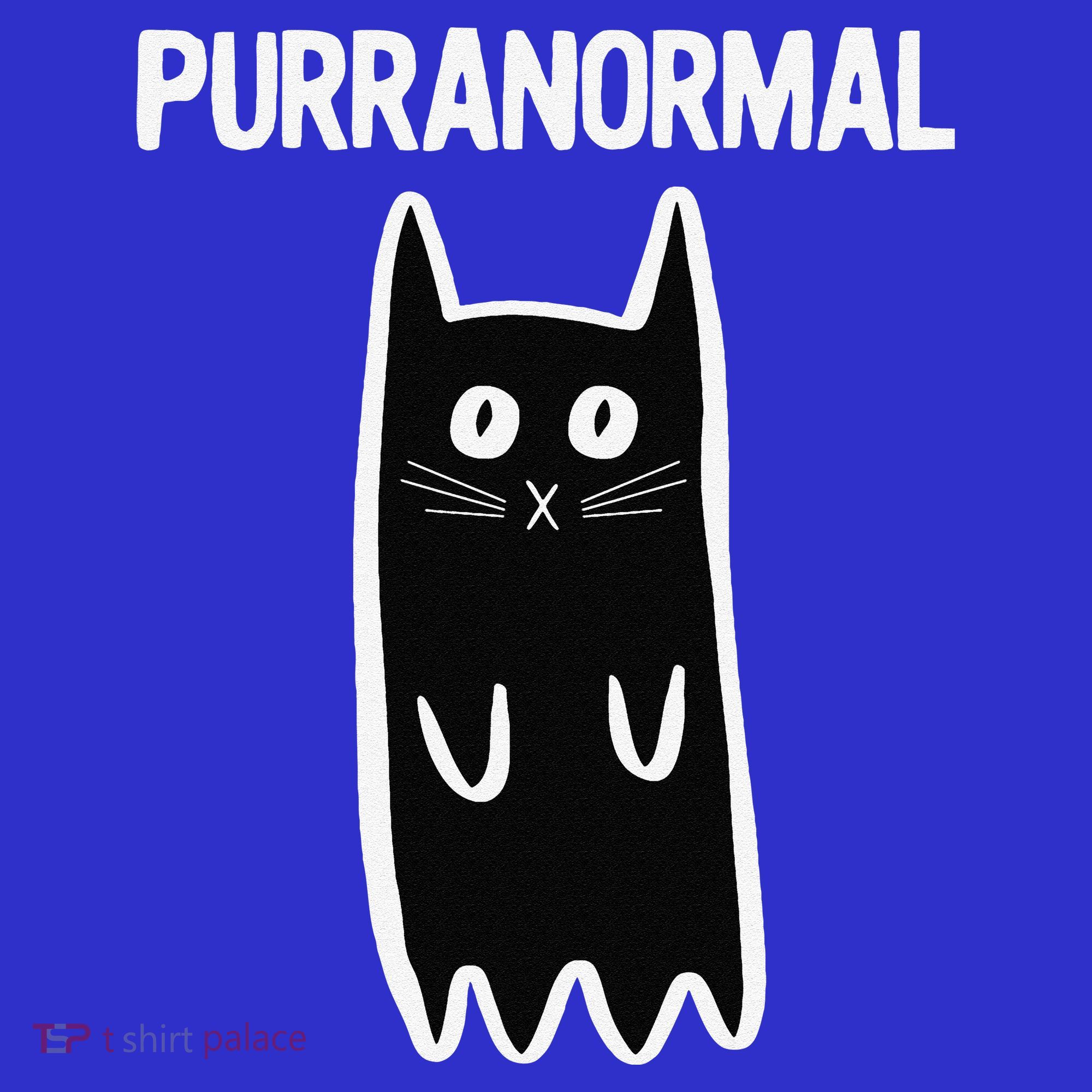 Purranormal Ghost Cat Paranormal Halloween Kitty Cat Long Sleeve Shirt