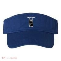 Purranormal Ghost Cat Paranormal Halloween Kitty Cat Visor thumb 0