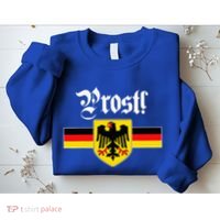 Prost! German Coat Of Arms Oktoberfest Sweatshirt thumb 2