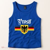 Prost! German Coat Of Arms Oktoberfest Tank Top thumb 2