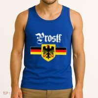 Prost! German Coat Of Arms Oktoberfest Tank Top thumb 3