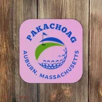 Pakachoag Golf Course Auburn Massachusetts Launching Site Coaster thumb 0