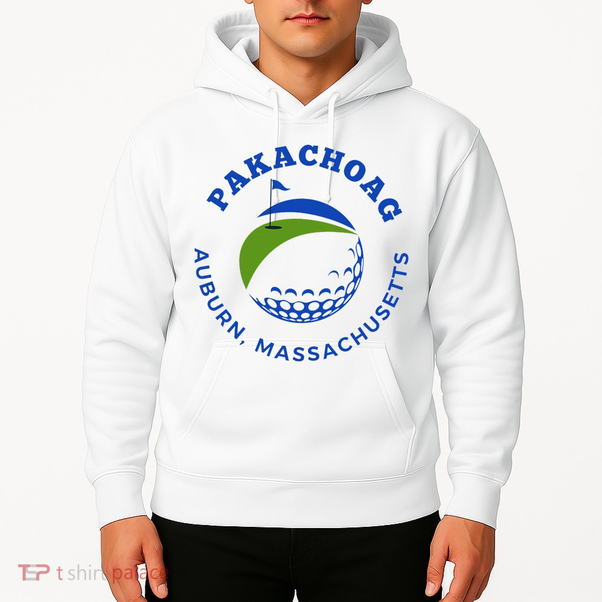 Pakachoag Golf Course Auburn Massachusetts Launching Site Hoodie