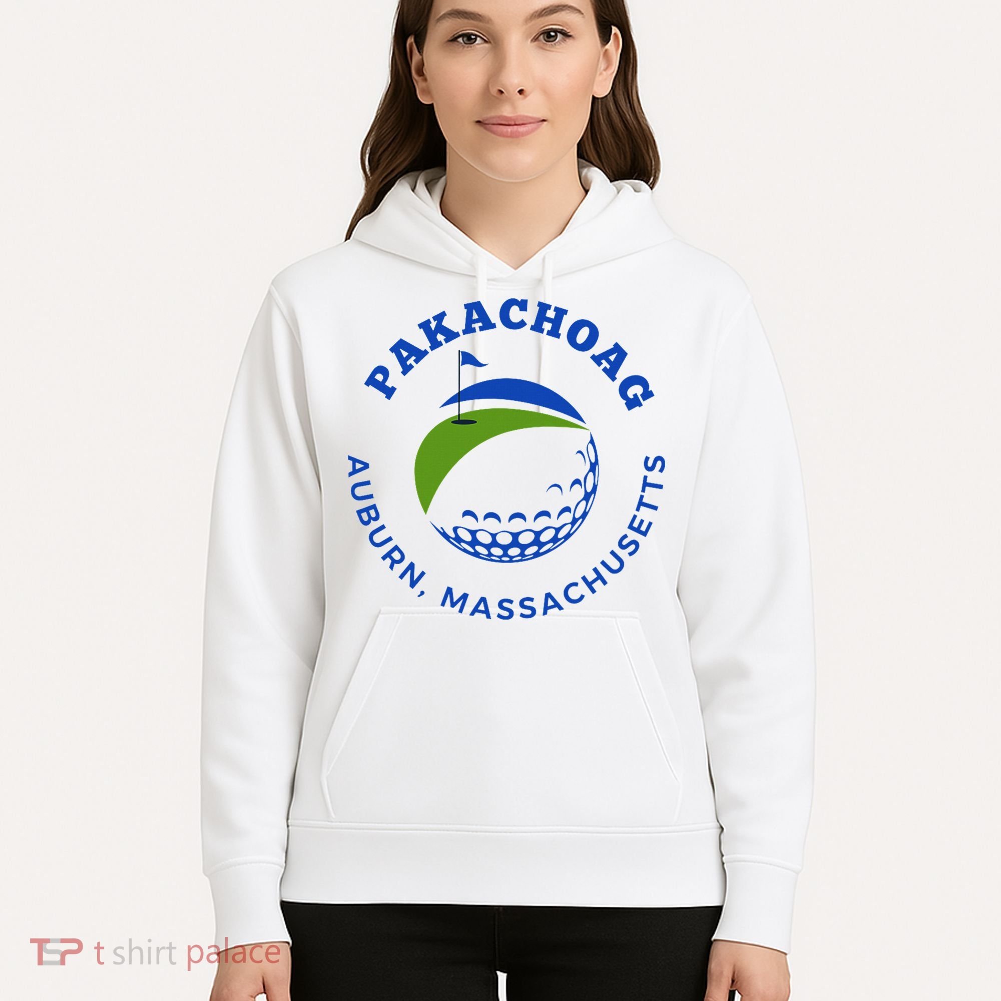 Pakachoag Golf Course Auburn Massachusetts Launching Site Hoodie
