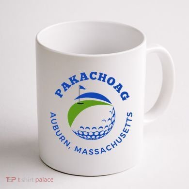Pakachoag Golf Course Auburn Massachusetts Launching Site Coffee Mug back
