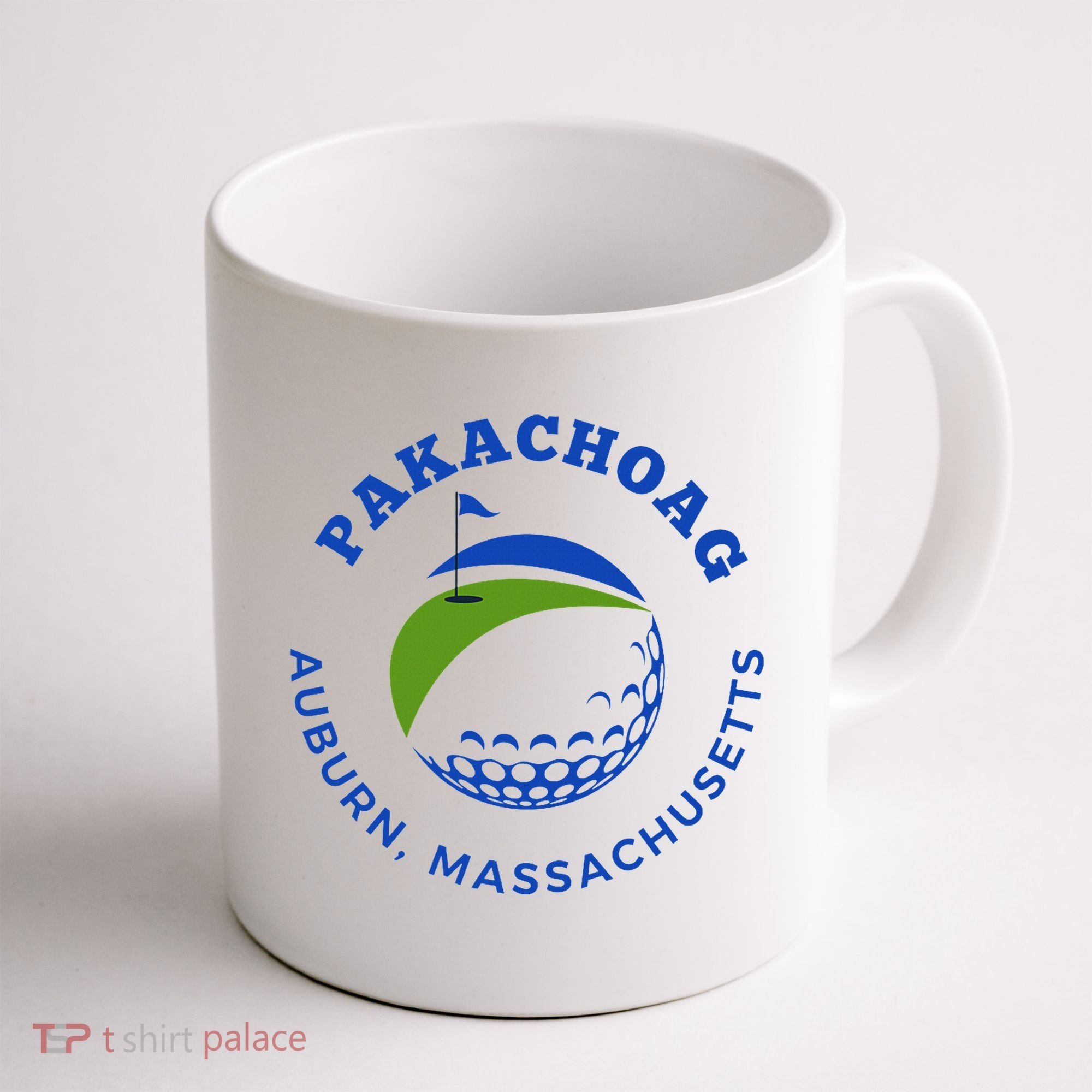 Pakachoag Golf Course Auburn Massachusetts Launching Site Coffee Mug