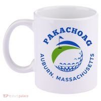 Pakachoag Golf Course Auburn Massachusetts Launching Site 11oz C Handle Ceramic Mug thumb 2