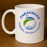 Pakachoag Golf Course Auburn Massachusetts Launching Site 11oz C Handle Ceramic Mug thumb 4