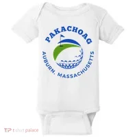 Pakachoag Golf Course Auburn Massachusetts Launching Site Baby Bodysuit thumb 0