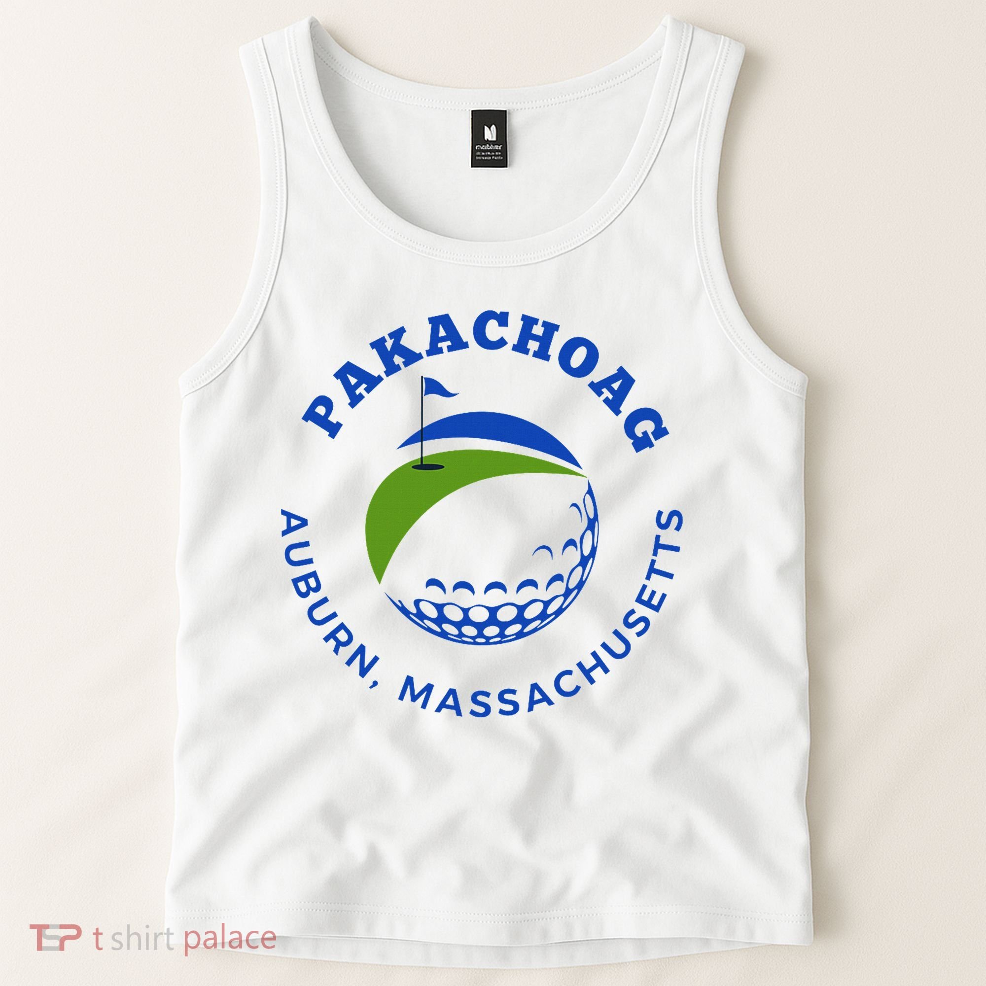 Pakachoag Golf Course Auburn Massachusetts Launching Site Tank Top