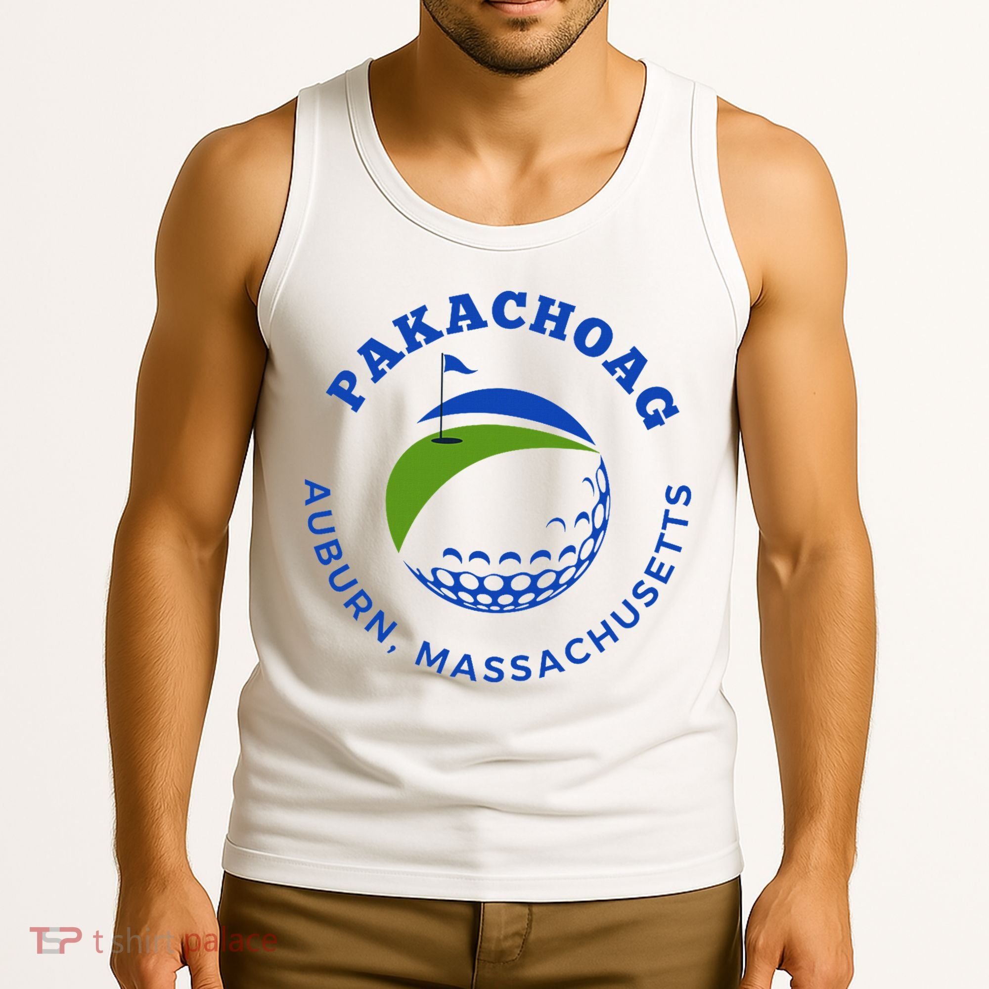 Pakachoag Golf Course Auburn Massachusetts Launching Site Tank Top