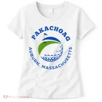 Pakachoag Golf Course Auburn Massachusetts Launching Site Women's T-Shirt thumb 0