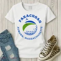 Pakachoag Golf Course Auburn Massachusetts Launching Site Women's T-Shirt thumb 3