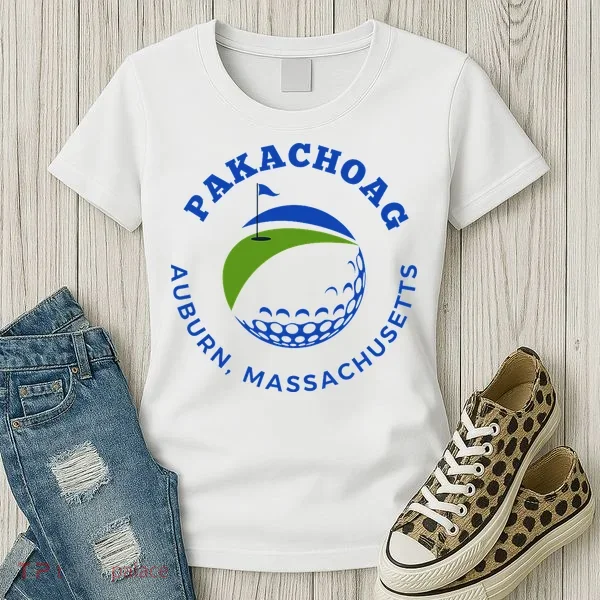 Pakachoag Golf Course Auburn Massachusetts Launching Site Women's T-Shirt