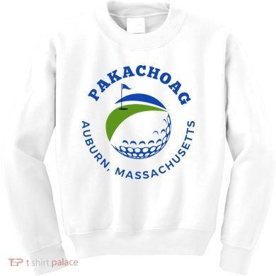 Pakachoag Golf Course Auburn Massachusetts Launching Site Kids Sweatshirt