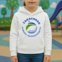 Pakachoag Golf Course Auburn Massachusetts Launching Site Kids Hoodie thumb 3