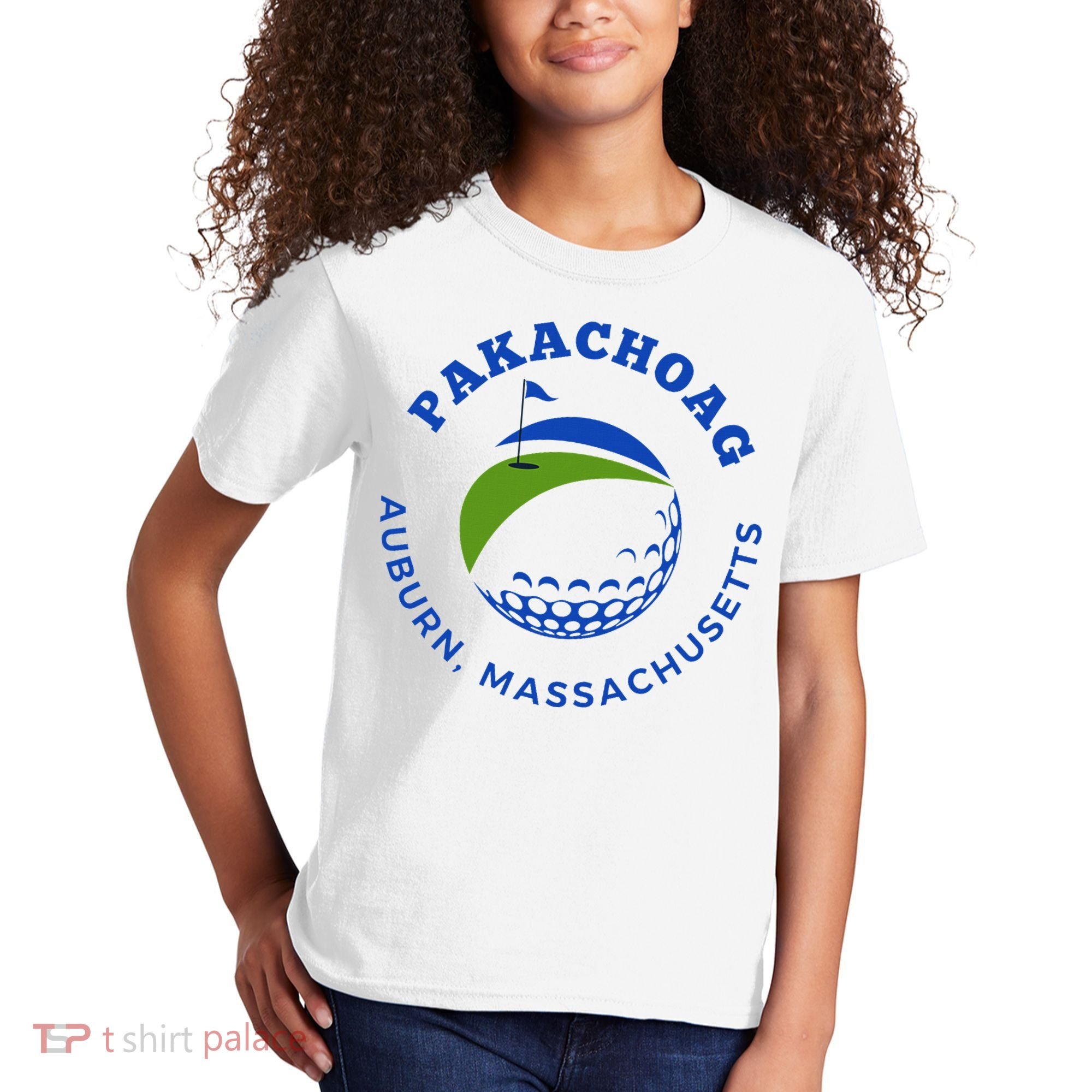 Pakachoag Golf Course Auburn Massachusetts Launching Site Kids T-Shirt