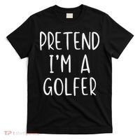 Pretend Golfer Costume Halloween Simple Funny Golfing Golf T-Shirt thumb 0