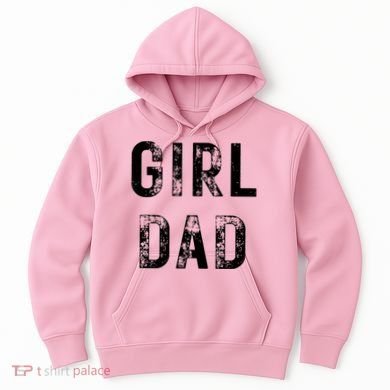 Pink Girl Dad Hoodie