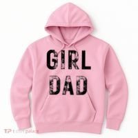 Pink Girl Dad Hoodie thumb 0