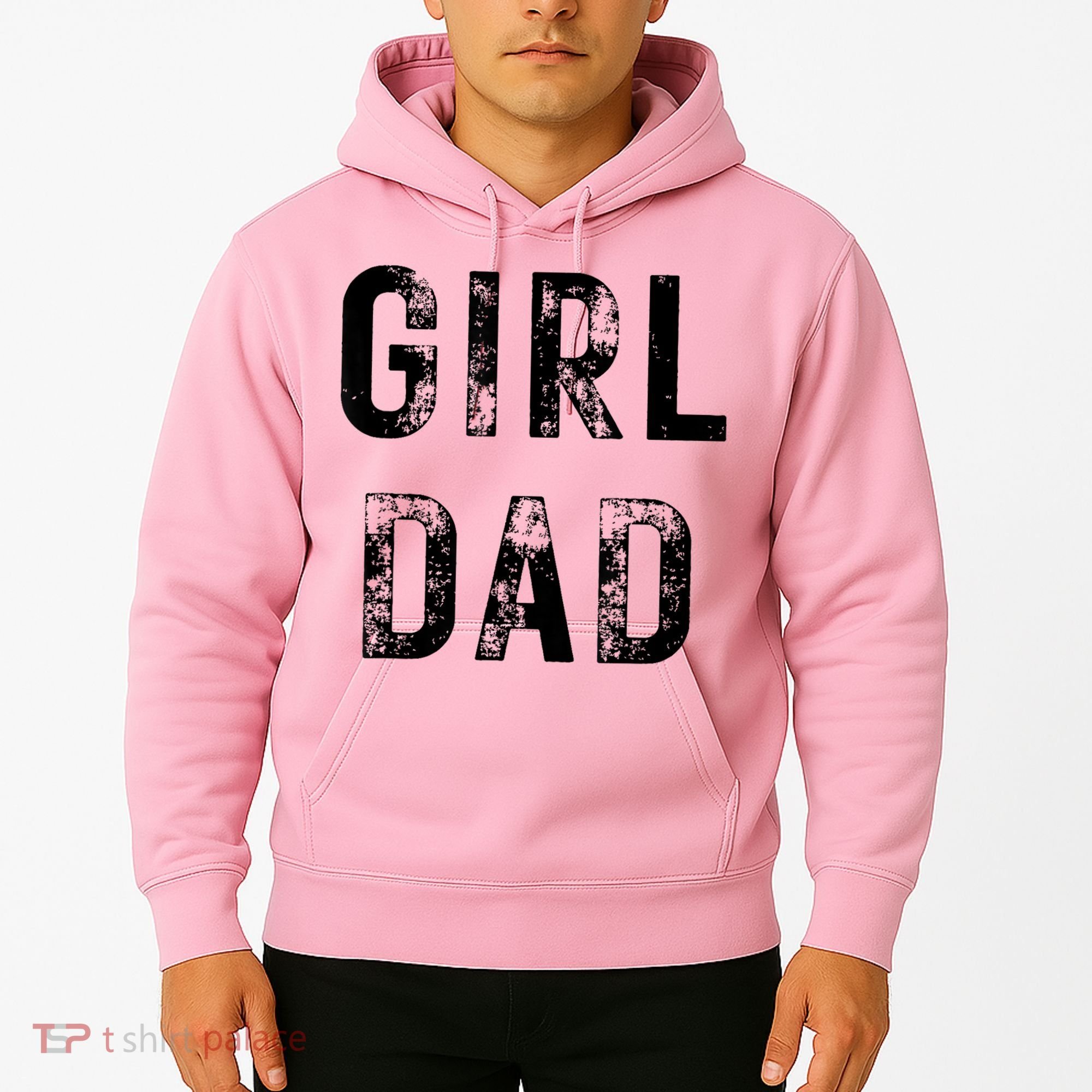 Pink Girl Dad Hoodie