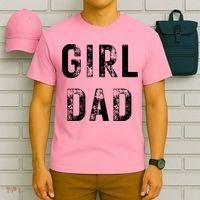 Pink Girl Dad T-Shirt thumb 6