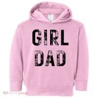 Pink Girl Dad Toddler Hoodie thumb 0