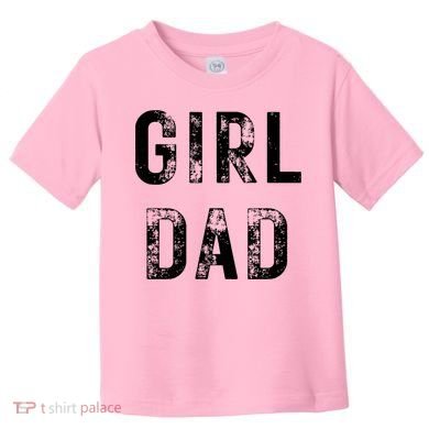 Pink Girl Dad Toddler T-Shirt